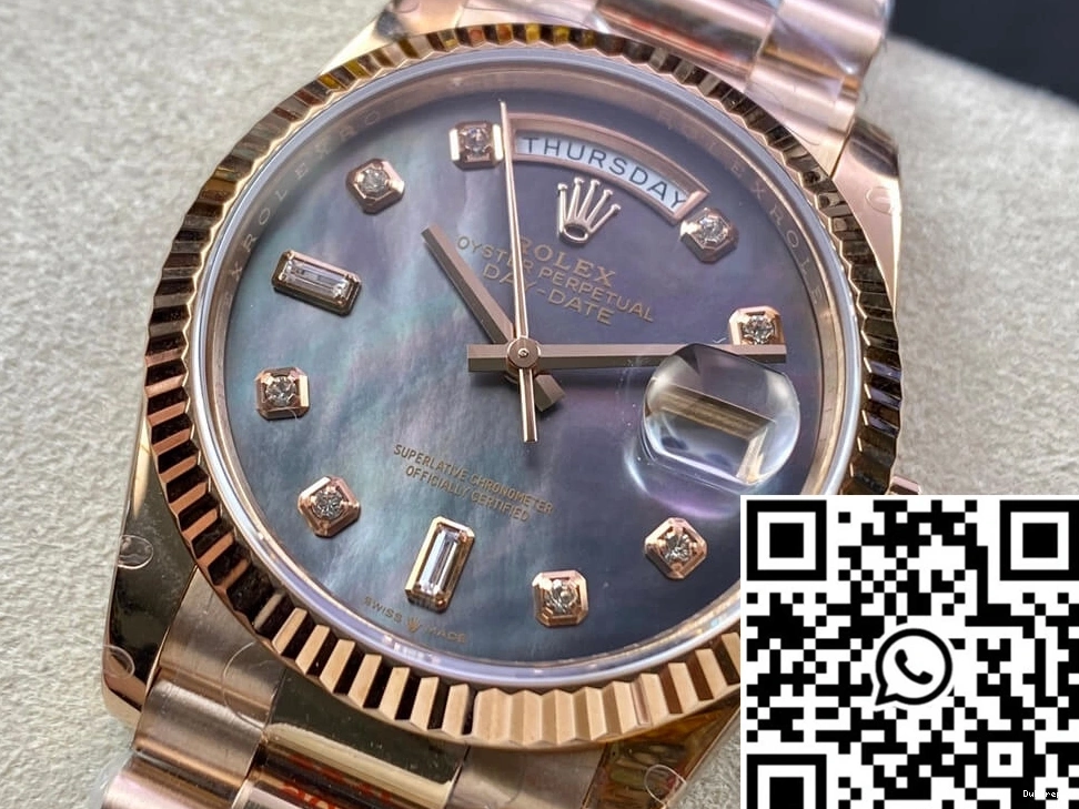 Date GM DailyWear 36MM 921 Rolex Day 118235 Factory Rose Gold 0816